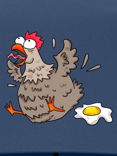 Funny chicken