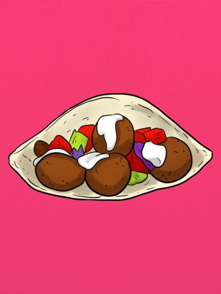 Falafel Kebab