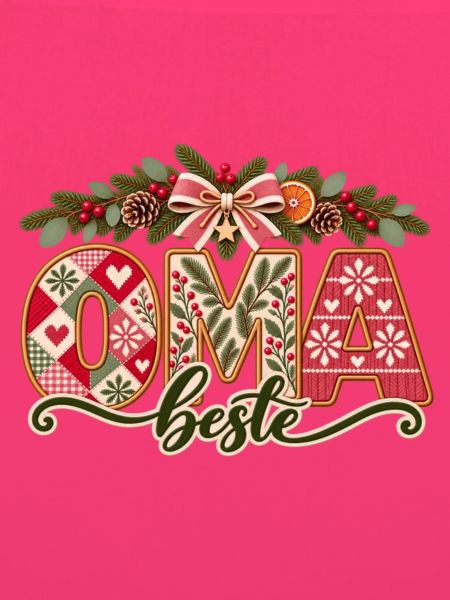 Beste Oma – Weihnachten Patchwork