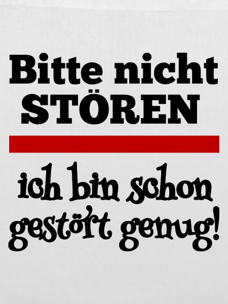 Bitte nicht stören!