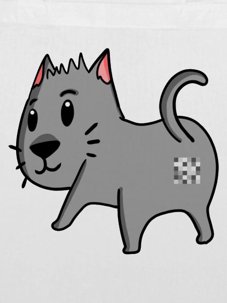 Katze Arsch - Katze Hintern
