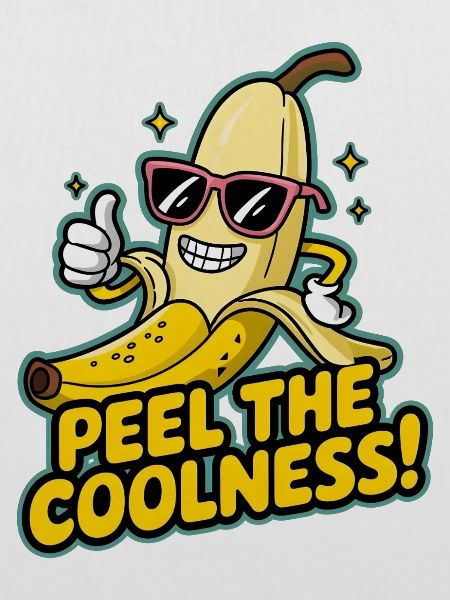 Schälen Sie die Coolness!