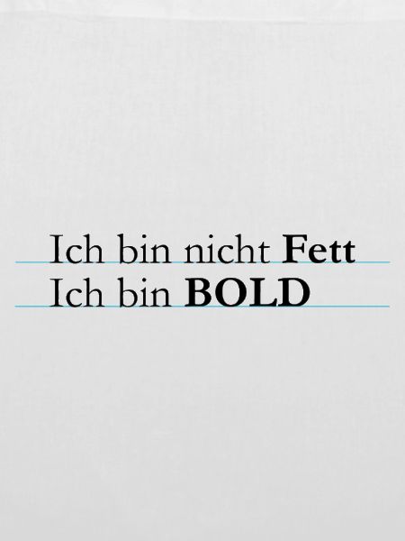 ich bin bold