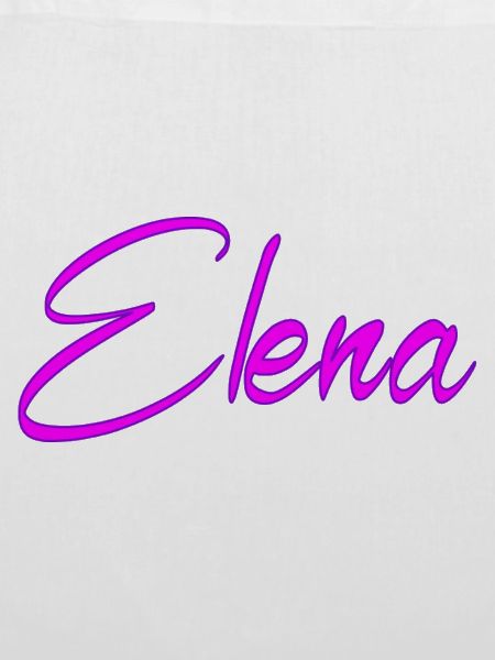 Elena Neon Pink Script