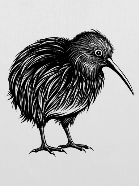 Kiwi-Vogel