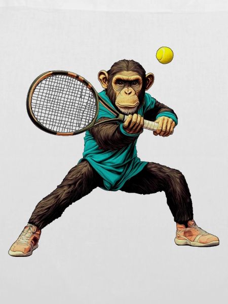Tennis Schimpanse Affen