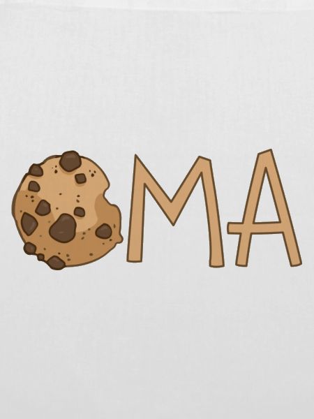 Oma mit Keks – Braun