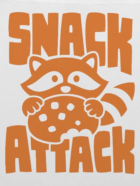 Waschbär mit Keks – Snack Attack