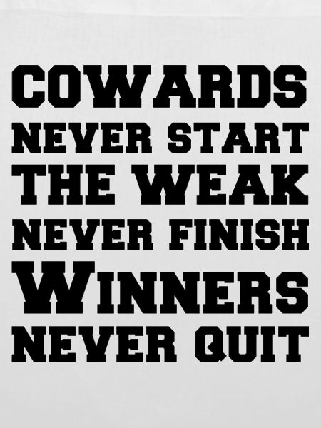 Cowards Winners