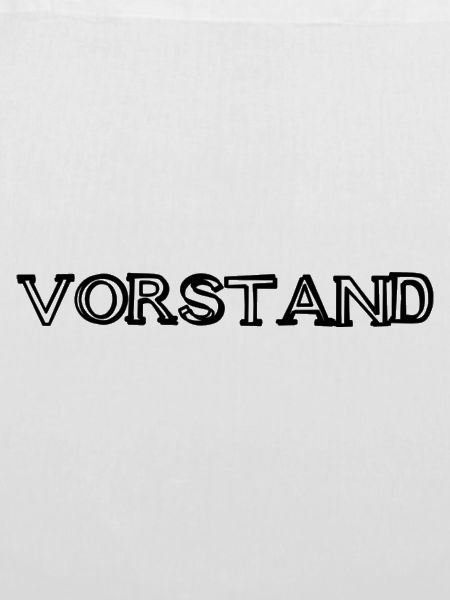Vorstand Schriftzug handgezeichnet