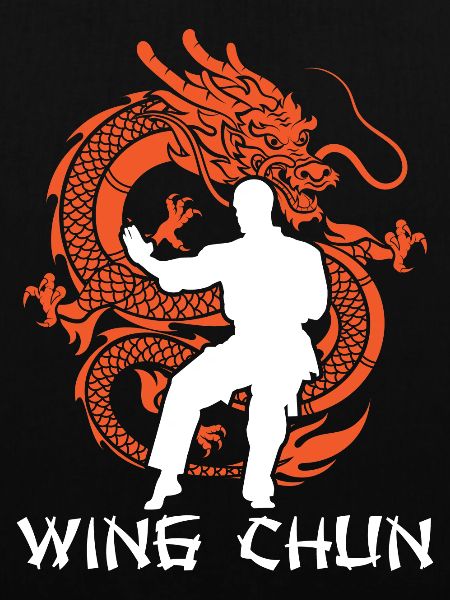 Wing Chun Drache Kämpfer