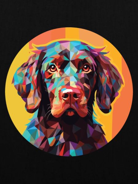 Pudelpointer Hunderasse Aquarell Illustration