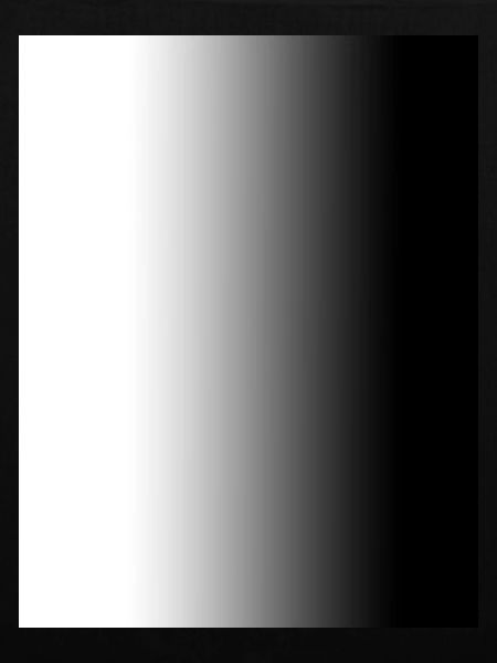 black and white