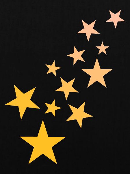 Stern Sternchen Muster Sternenhimmel