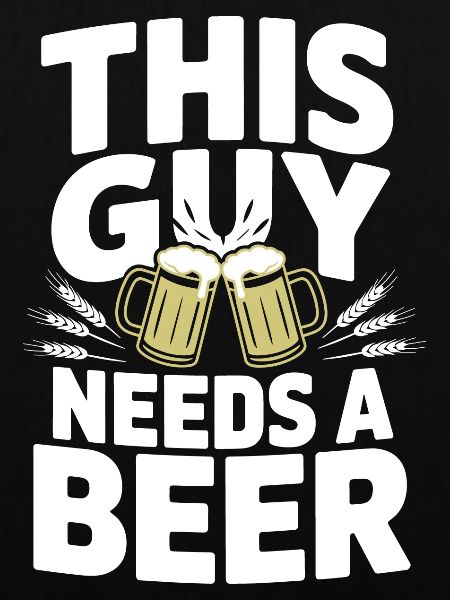 This Guy Needs a Beer