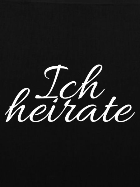 Ich heirate