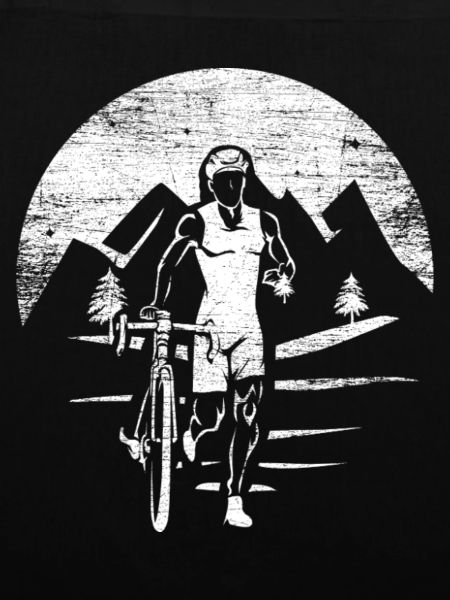 Zäher Triathlet Schwimmstrecke