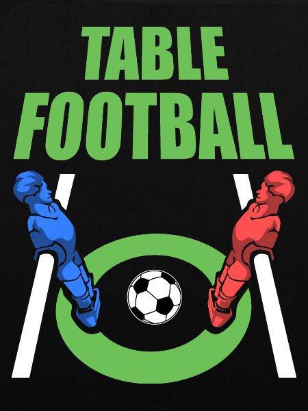 Spritziger Tischfußball Angreifer