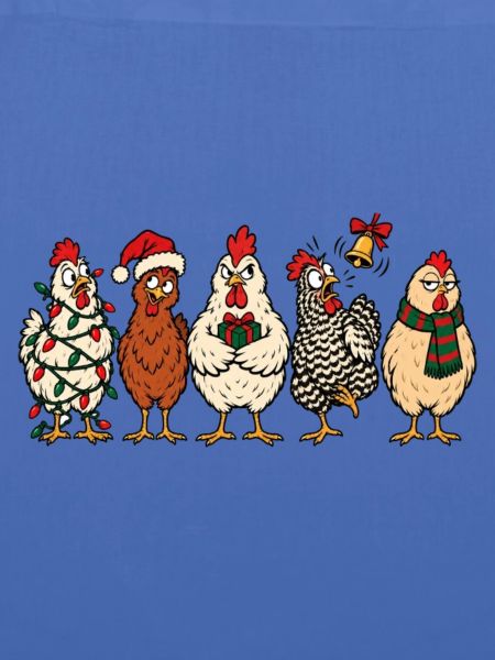 Christmas Chickens – Lustiger festlicher Comic