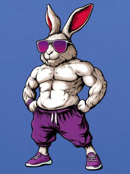 Sport Tiere Hase