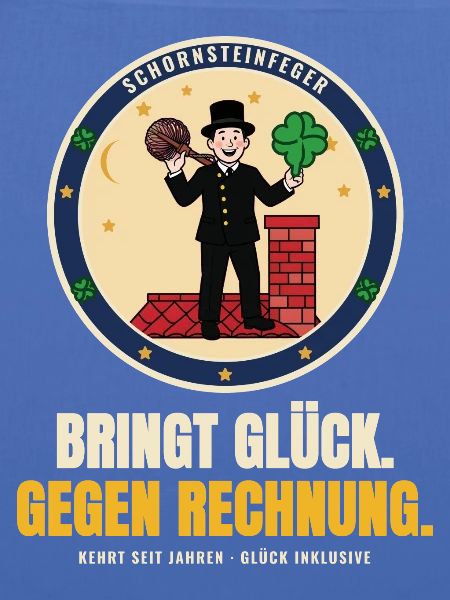 Schornsteinfeger – Glücksbringer Geschenk Neujahr