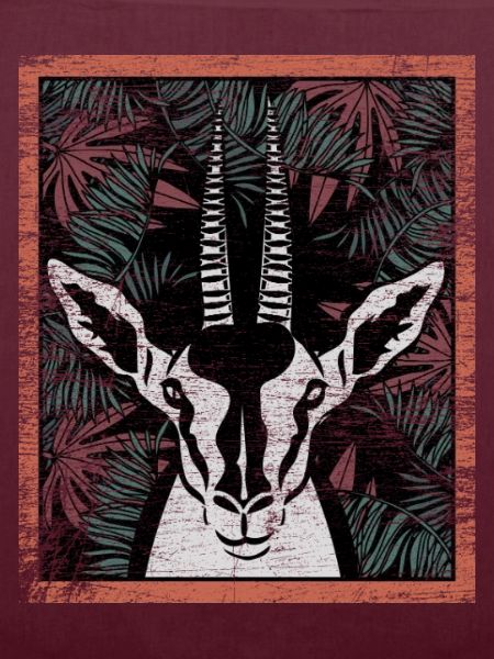Anmutige Gazelle Steppenläufer