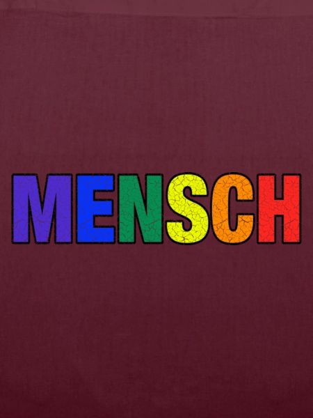 Mensch in Regenbogenfarben