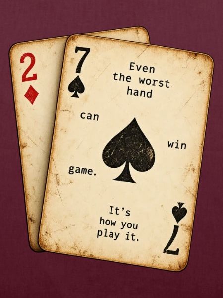 Poker Mindset – Schlechte Karten, starkes Spiel