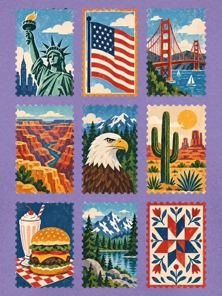 USA Briefmarken