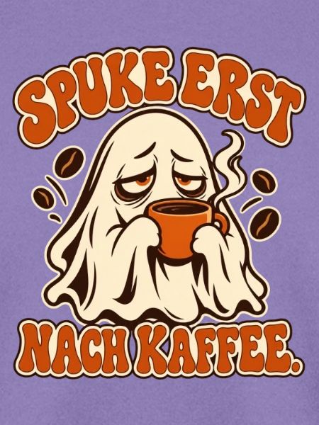 Spukegeist Kaffee Motiv