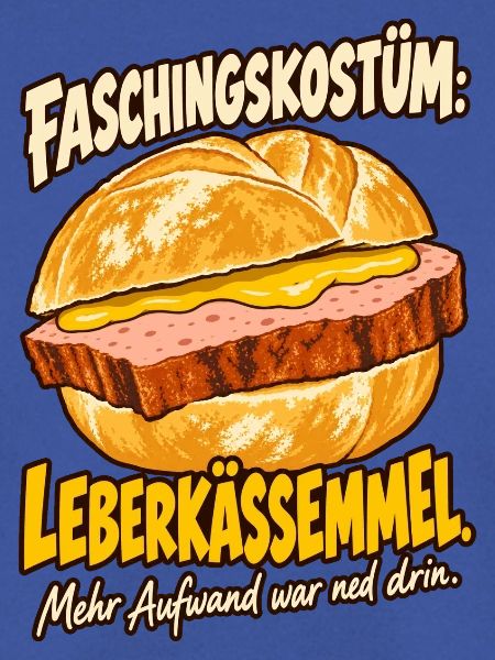 Faschingskostüm Leberkässemmel