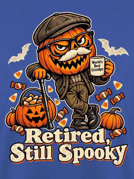 Halloween-Kürbisopa Retired Still Spooky