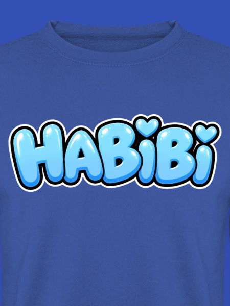 Habibi – Süßer Herz Schriftzug – Liebe