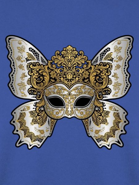 Goldene und silberne kaiserliche Maskerade