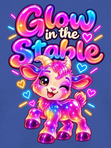 Glow im Stall Neon-Pony