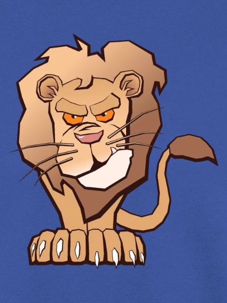 Grumpy Lion