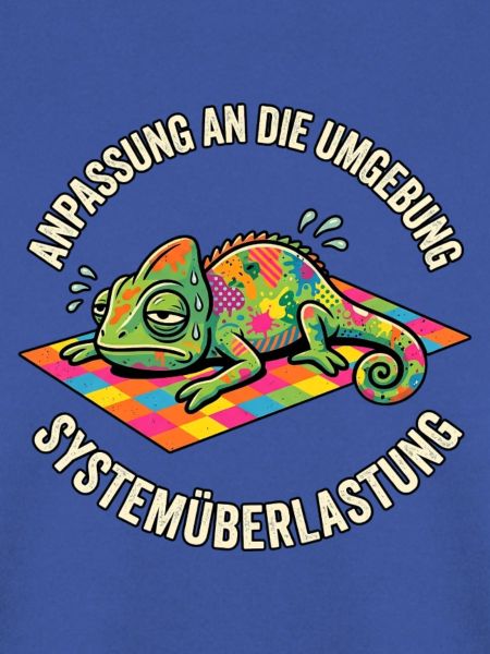 Lustiges Chamäleon Systemüberlastung