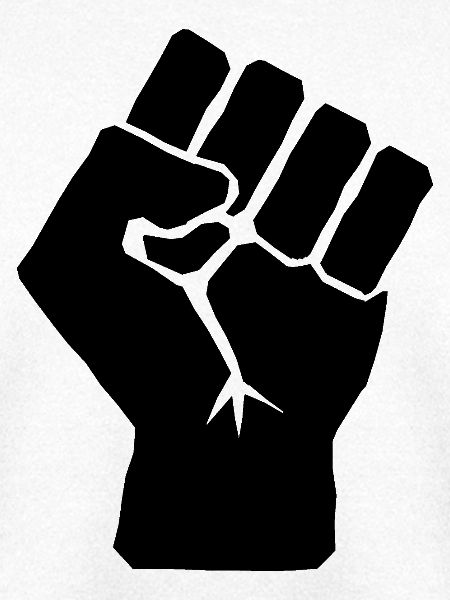Raised Fist of Solidarity
