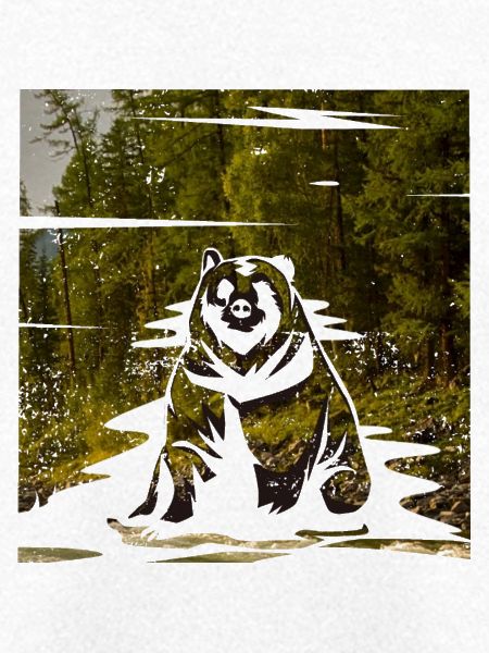 Zotteliger Braunbär Naturfreund