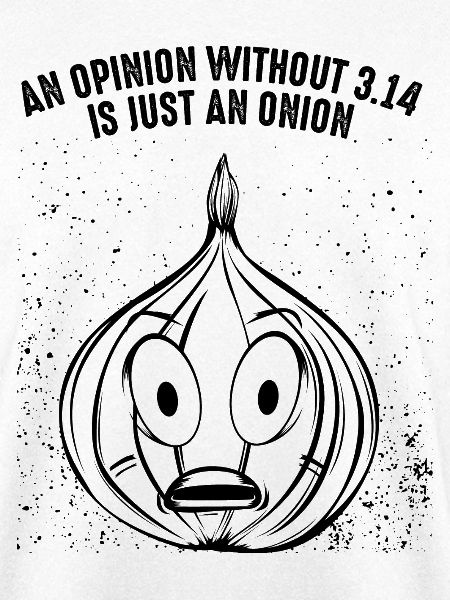 Math Pi onion