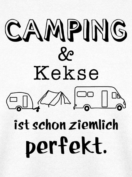 camping und kekse
