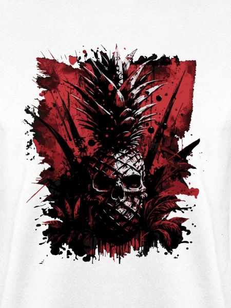 Gruselige Ananas Frucht