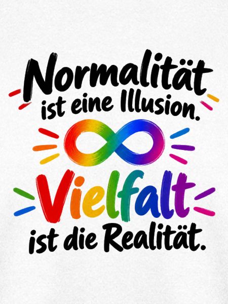 Regenbogen Infinity Vielfalt