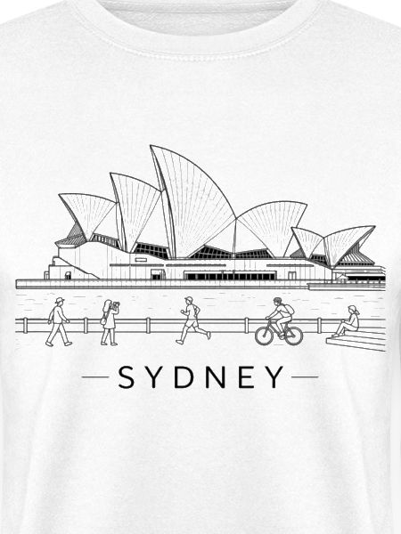 Sydney Opernhaus Linienkunst