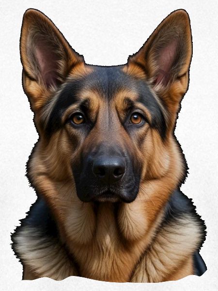 Schäferhund Portrait 