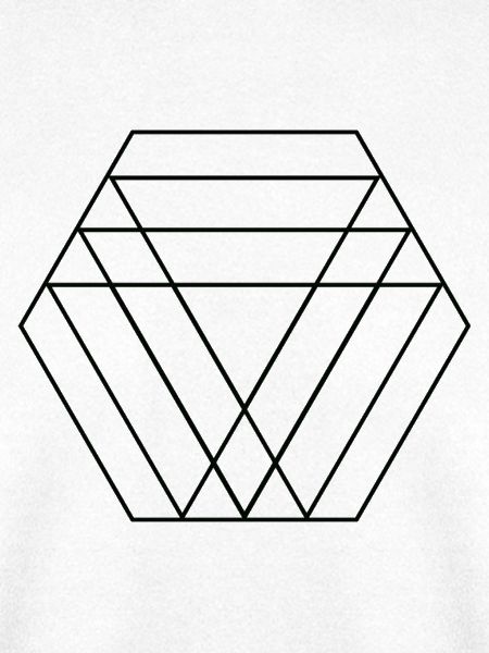 Hexagon-Prismenlinien