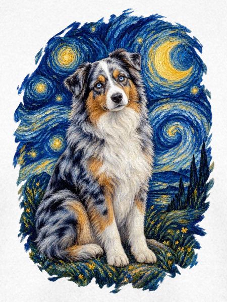 Australian Shepherd Sternennacht – Aussie Lover