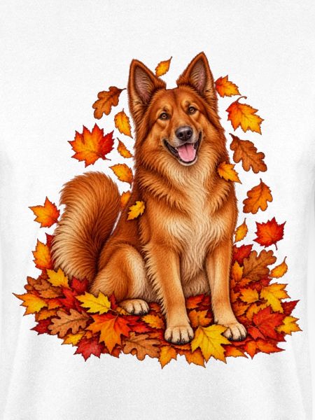 Harzer Fuchs im Herbstlaub