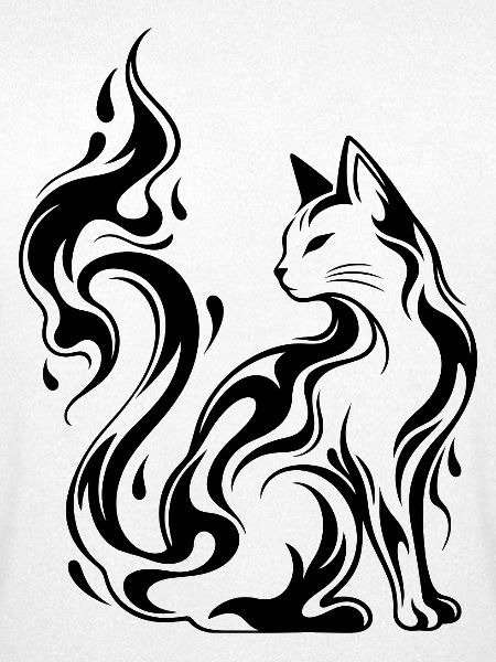 Mystic Flame Cat