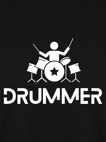 Drummer in action